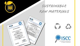 NUPI OBTAINS THE ISCC PLUS SUSTAINABILITY CERTIFICATION